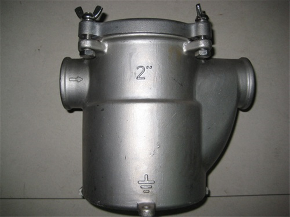 Stainless steel sea water filter