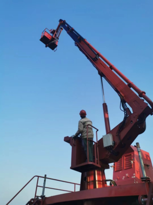 Emergency rescue and firefighting platform