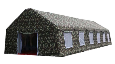 Heated tent